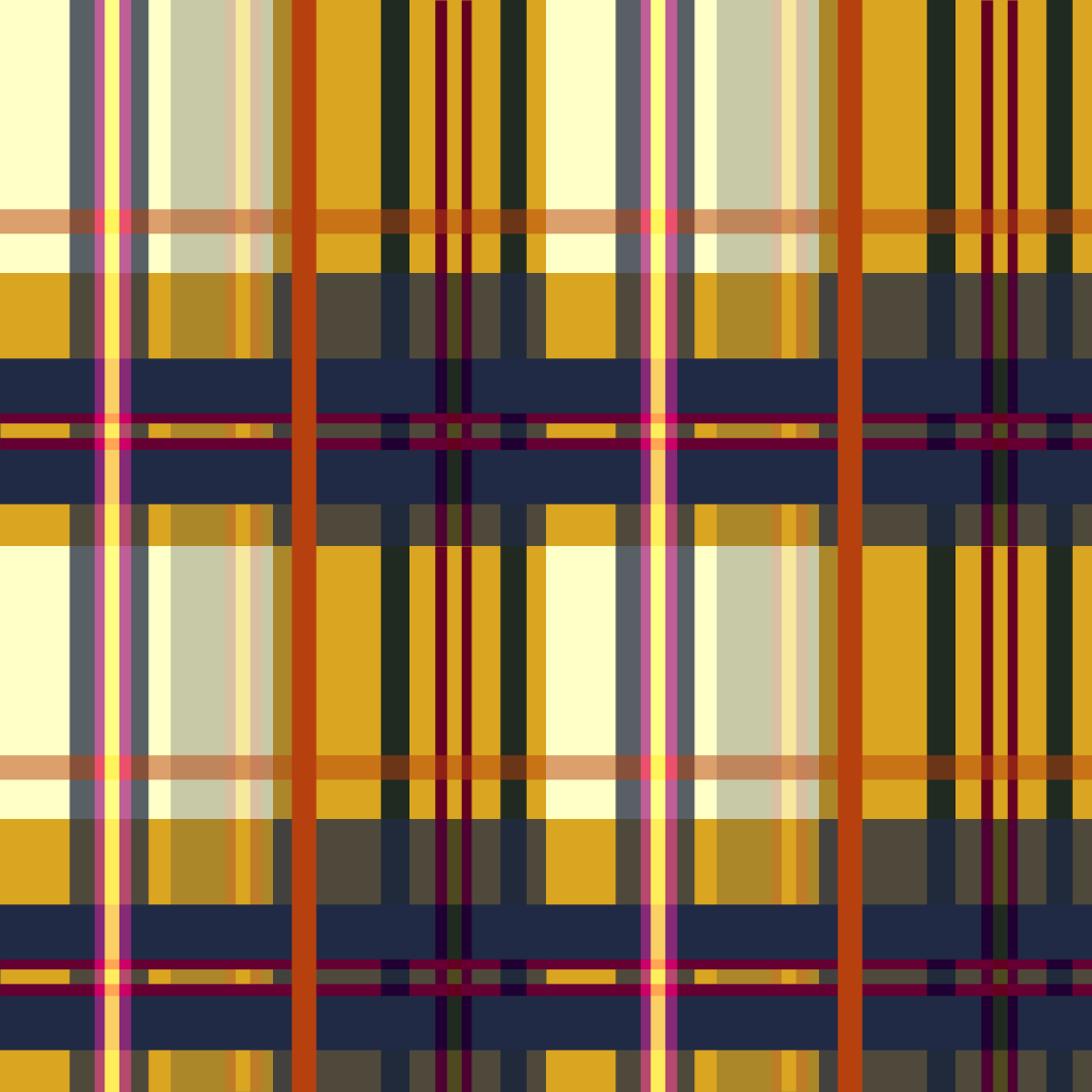 plaid for autumn hunt club collection in goldenrod, burgundy, rust, and navy by Sheri42