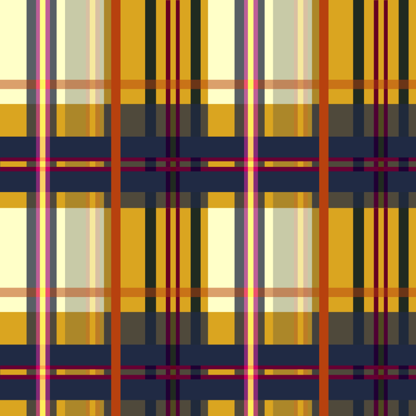 plaid for autumn hunt club collection in goldenrod, burgundy, rust, and navy by Sheri42