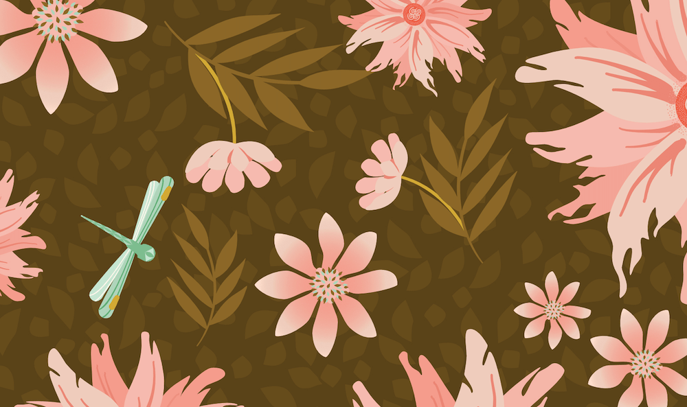 example: limited palette, but also limited motifs that are scattered all over by Sheri42