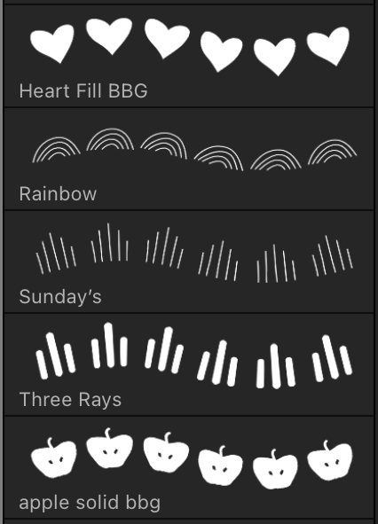 Border Brushes by Sheri42 [High Intensity Texture]