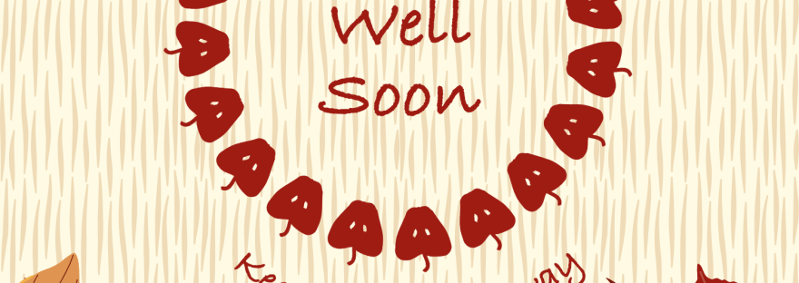 An Apple A Day Get Well Soon autumn card by Sheri42