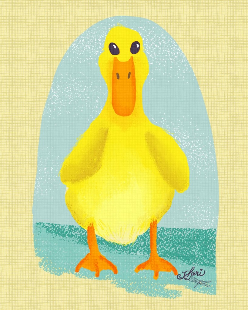 Fluffy Ducky by Sheri42