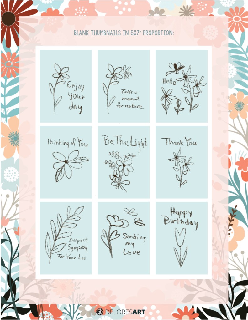 sketches of possible cards by sheri42