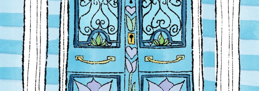 welcome mat on lovely door by Sheri42