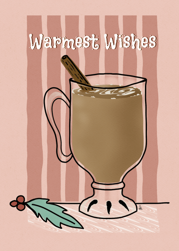 prompt: cocoa ; illustration "Warmest Wishes" by Sheri42