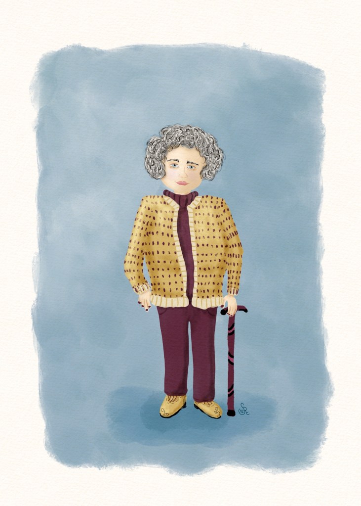 prompt: Sweater --- gramma's sweater illustration by Sheri42