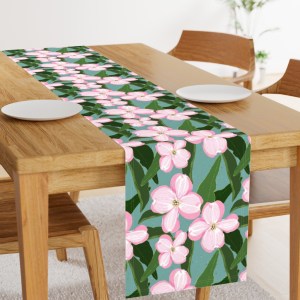 dogwood table runner by Sheri42