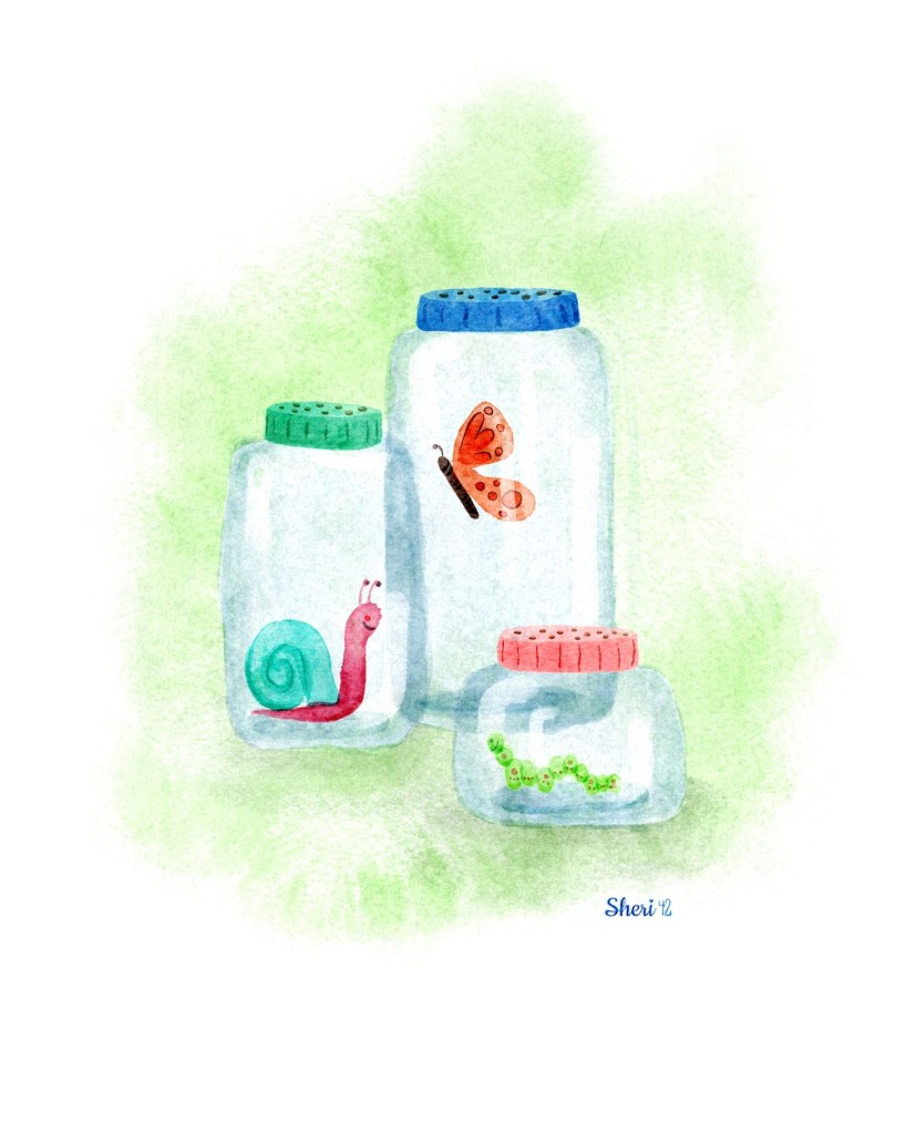 bug zoo in jars by Sheri42