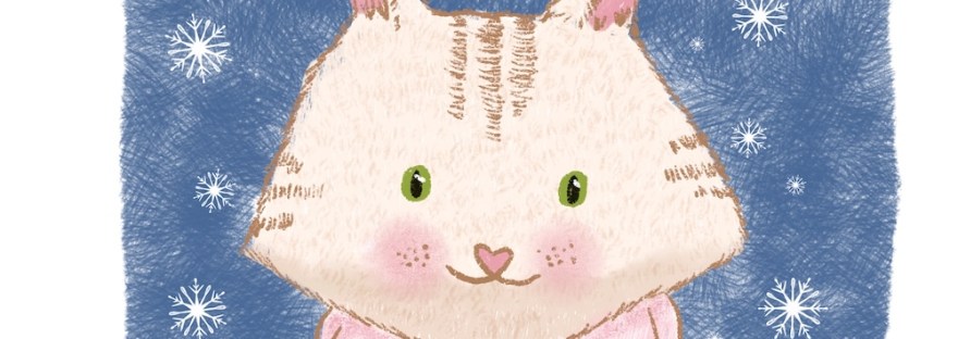 whimsy winter cat by sheri42