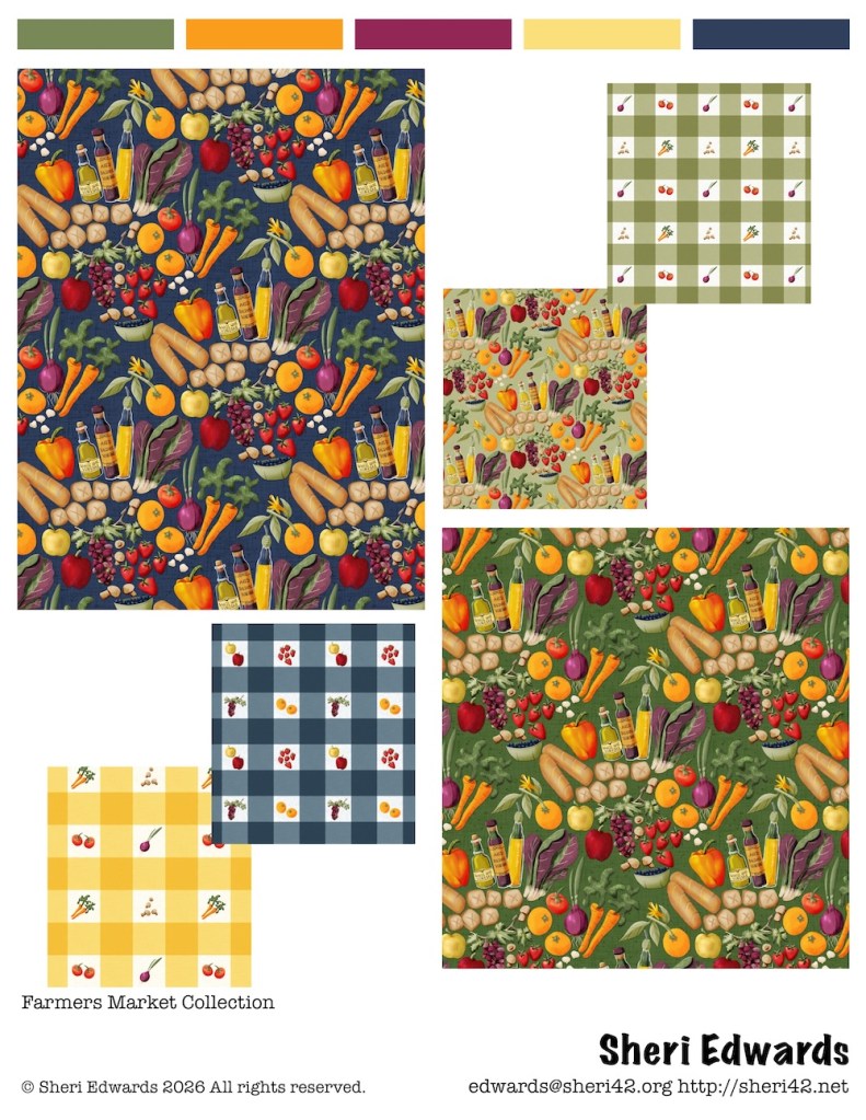 Farmers Market Tear Sheet by Sheri42