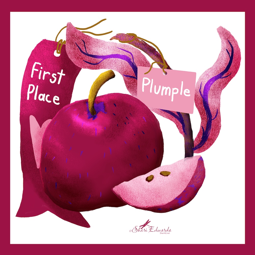 plum + apple = Plumple by sheri42