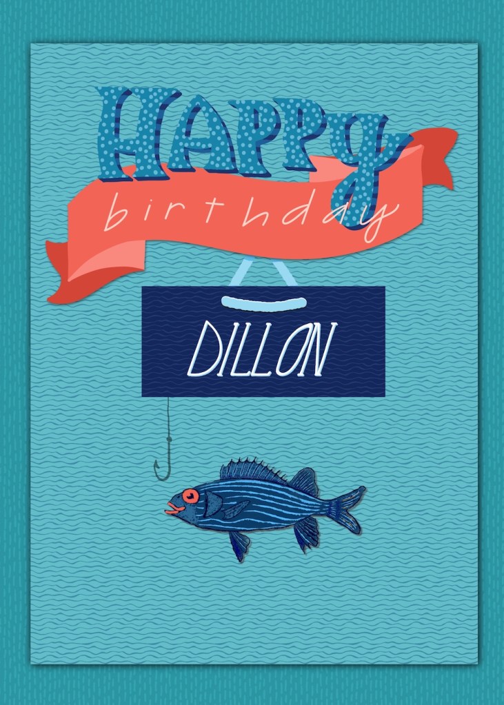 birthday card for grandson