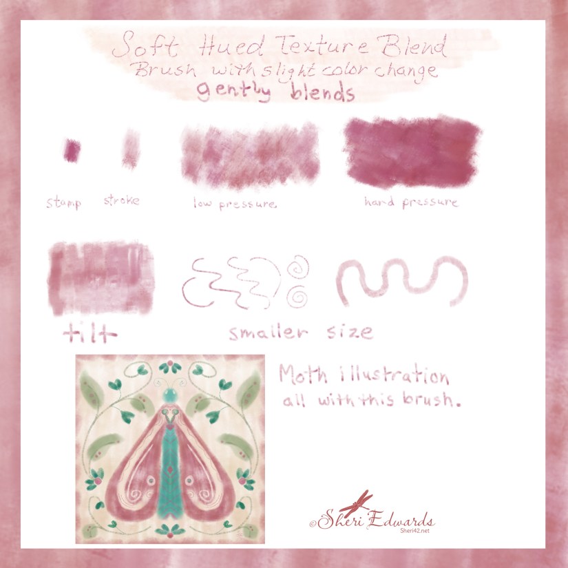 soft hued texture blend brush by Sheri42