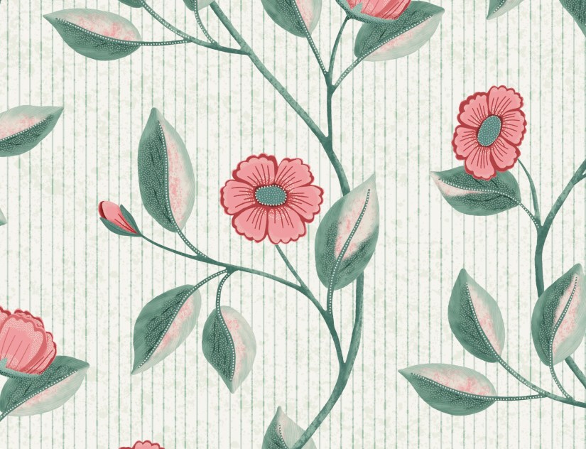close up of my chintz revival florals for review and revision / by Sheri42