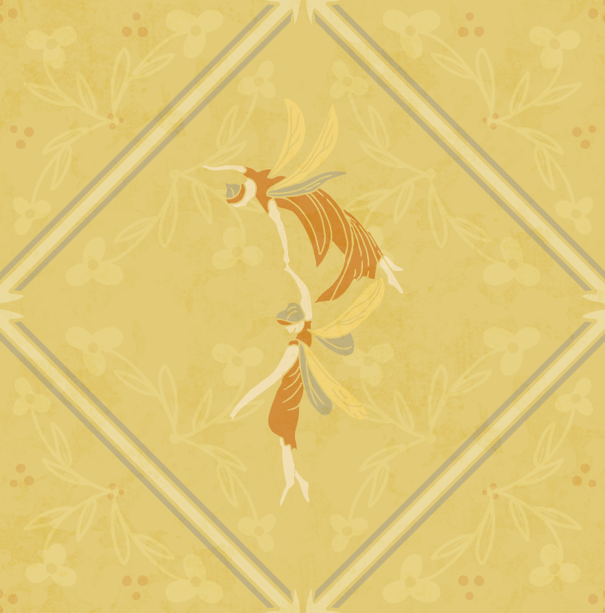 faded tile diamond design by Sheri42