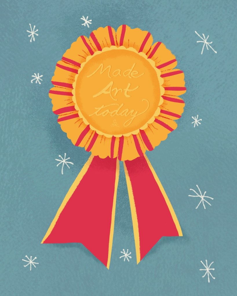 made art today ribbon by Sheri42