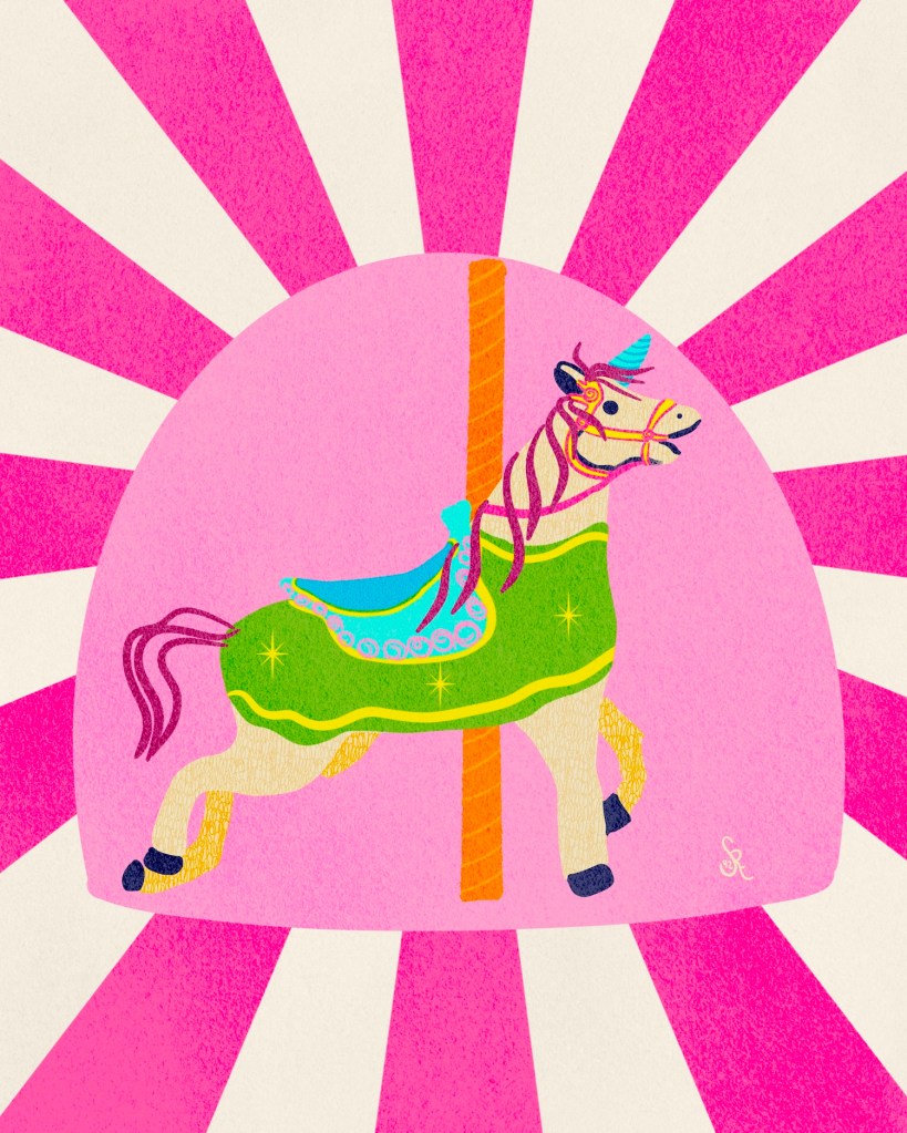 carousel unicorn by Sheri42