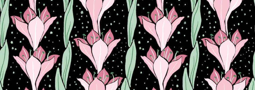 Amaryllis Lily Pattern by Sheri42