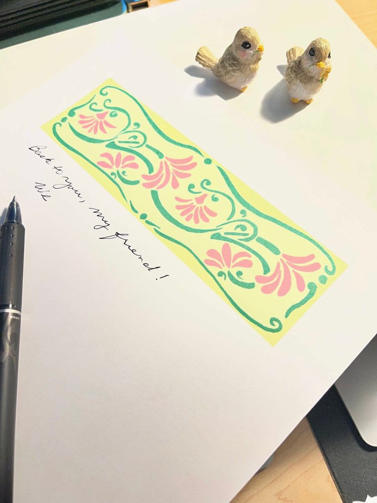stationary header for real handwritten letters by Sheri42