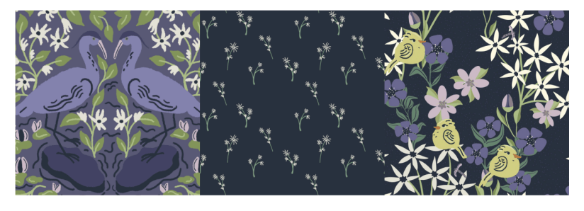 Three illustrations of nine in Pond Life Collection by Sheri42